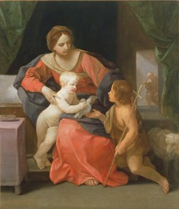 Madonna y el Niño con San Juan Bautista, 1640-1642